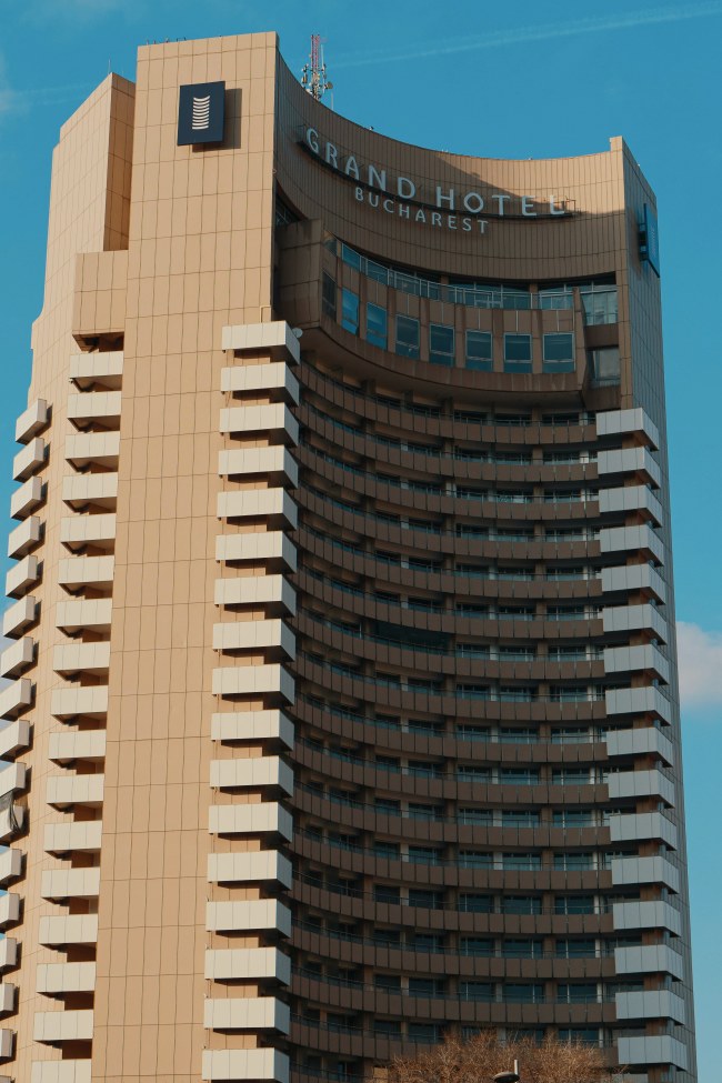חזית Grand Hotel Bucharest